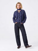 Gestreepte cardigan anaura