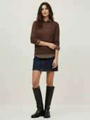 Geruite blouse olella
