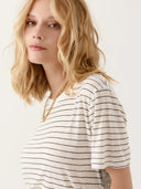 Linnenmix t-shirt lena