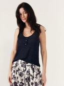 Gebreid singlet emeliane