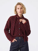 Gestreepte cardigan anaura