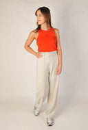 Ecru pantalon raquel