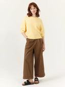 Gebreide trui ferinia trekken