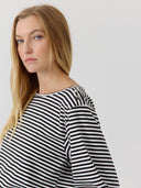 Gestreepte longsleeve sweat stella