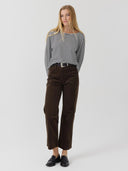 Gestreepte longsleeve sweat stella