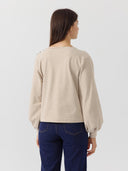 Gestreepte longsleeve sweat stella