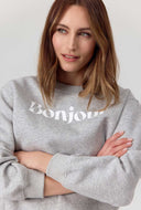 Grijze sweater mireille