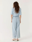 Lichtblauwe pantalon asteria