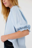 Blouse met korte mouwen zazie