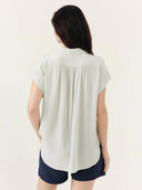 Luchtige blouse chemise caressa