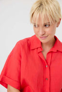 Linnenmix blouse addison