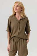 Linnenmix short alexandra