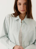 Mintgroene blouse alzea