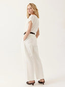 Wide leg pantalon lineva