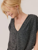Glitter top paola