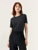 Linnenmix t-shirt lena