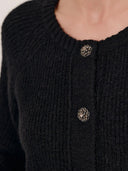 Zwarte cardigan carol
