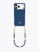 Blauwe iphone case indigo