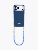 Blauwe iphone case indigo