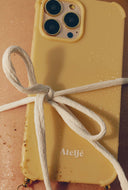 iPhone case butter yellow