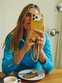 Oranje iphone case apricot