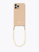 Kort telefoonkoord ivory