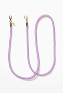 lang lila telefoonkoord met parel detail long cord lavender