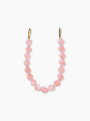 Roze telefoonkoord pink twist