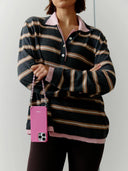 Iphone telefoonhoesje motel pink case