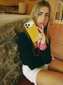 Kort telefoonkoord ruby