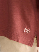 Rode linnenmix top vydel61