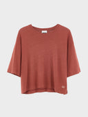 Rode linnenmix top vydel61