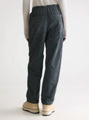 Donkergrijze corduroy broek pasop52