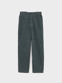 Donkergrijze corduroy broek pasop52