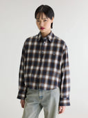 Geruite blouse johan62