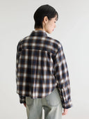 Geruite blouse johan62