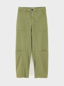Khaki cargo broek kiara