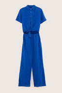 Blauwe jumpsuit pedra