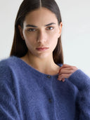 Blauwe cardigan dathan61