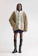 Groene reversible jas hampton