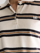 Gestreepte polo top crixus