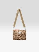 Tas met luipaardprint hobel
