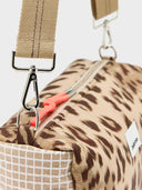 Tas met luipaardprint hobel