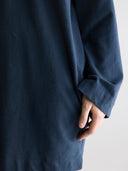Blauwe polo jurk foogy