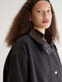 Oversized wolmix jas jellis