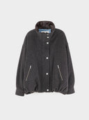 Oversized wolmix jas jellis