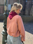 Kort roze jasje jessy