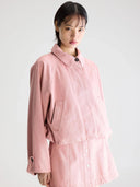 Kort roze jasje jessy