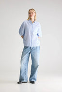 Lichtblauwe blouse jessie