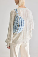 Lichte denim tas joufty